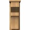 Ekena Millwork Monterey Rough Sawn Corbel w/Backplate, Western Red Cedar, 8"W x 14"D x 22"H COR08X14X22MON01RWR - alternate 4